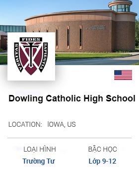Dowling Catholic High School Private Co ed Day School Blue Ribbon School